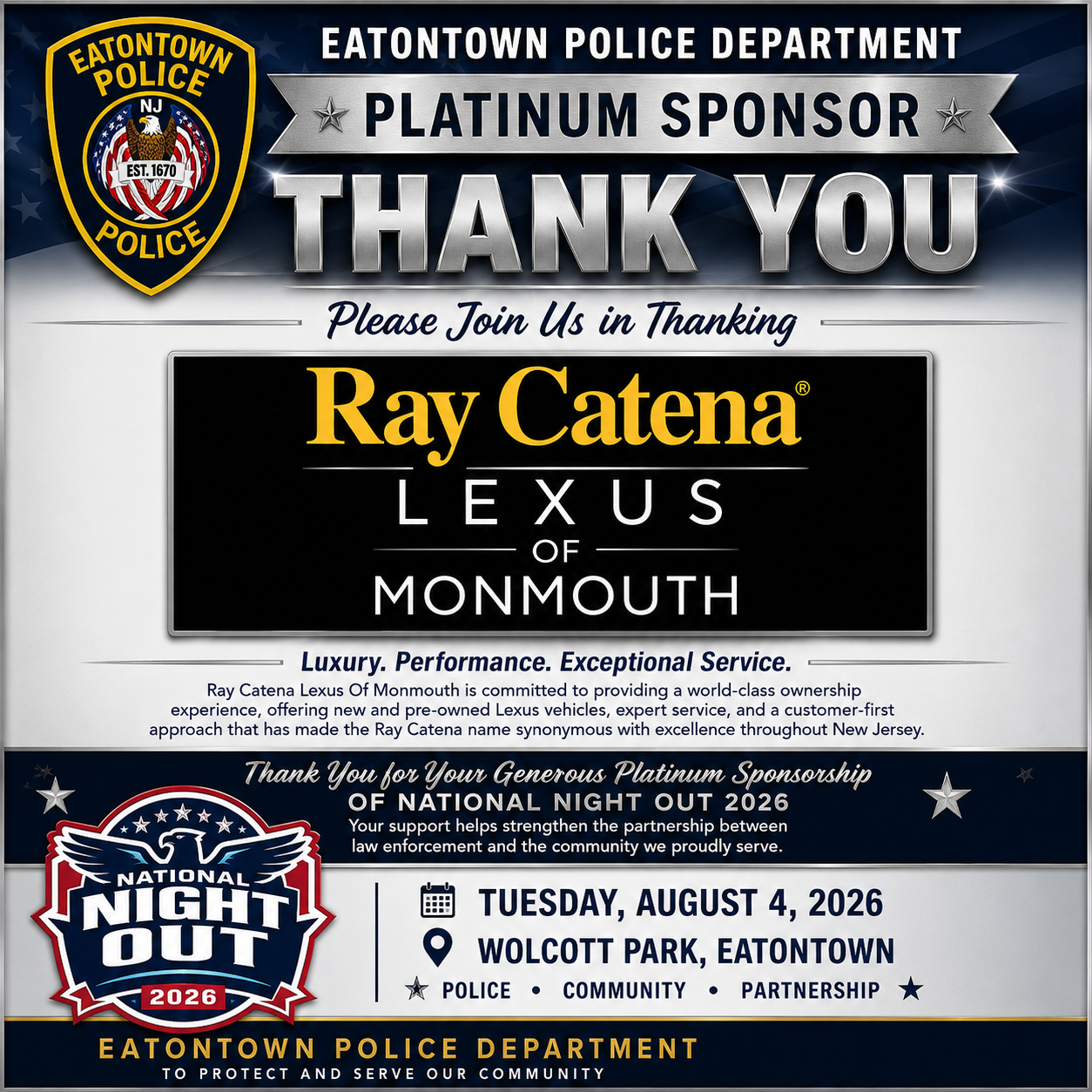 Ray Catena Lexus of Monmouth